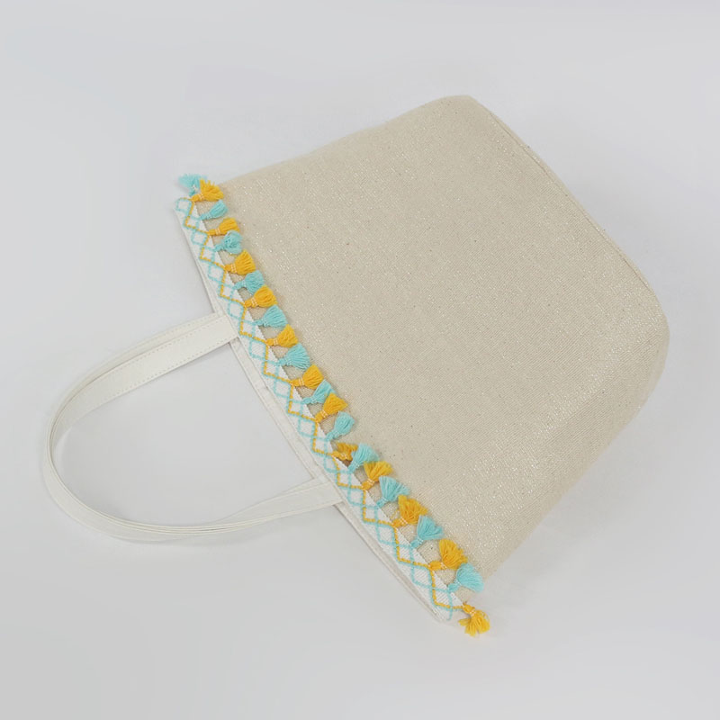 HAB060 Linen-Cotton Handbag