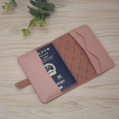 Practical Passport Holder PU Leather - TRA039