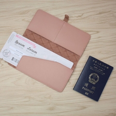Elegant Passport Holder PU Leather - TRA038