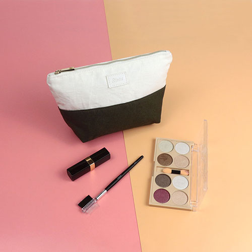 Essential Pouch Cosmetic Bag Banana Fiber - CNC058