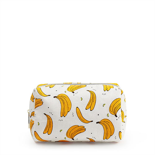 Small Pouch Cosmetic Bag Banana Fiber - CNC045