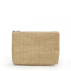 Essential Pouch Cosmetic Bag Raffia - CNC108