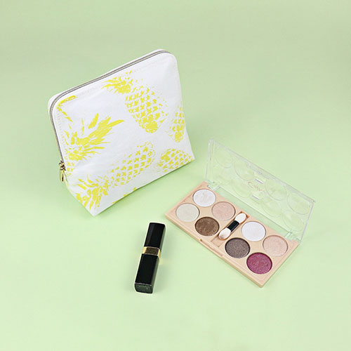 Essential Pouch Cosmetic Bag Pineapple Fiber - CNC091