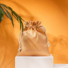 Travel Beauty Drawstring Bag Bamboo Fiber - CBB091