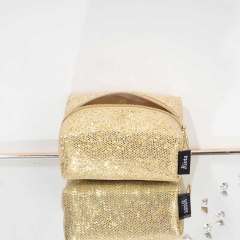 Small Pouch Cosmetic Bag Glitter - CBG013