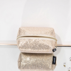 Small Pouch Cosmetic Bag Glitter - CBG015