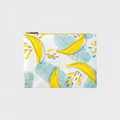 Flat Pouch Cosmetic Bag Banana Fiber - CNC138