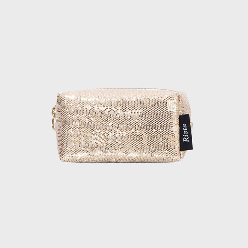 Small Pouch Cosmetic Bag Glitter - CBG015
