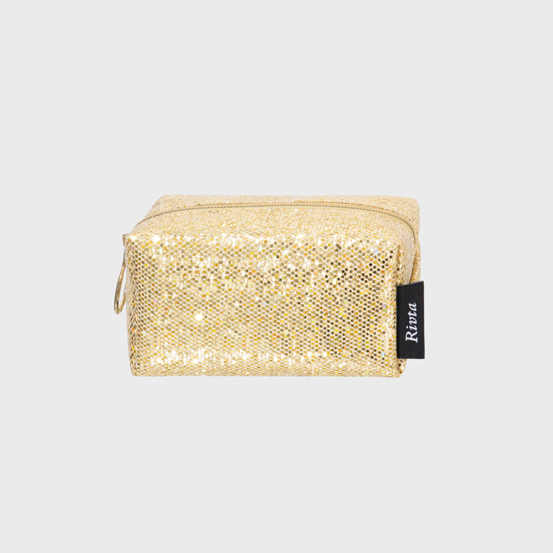 Small Pouch Cosmetic Bag Glitter - CBG013
