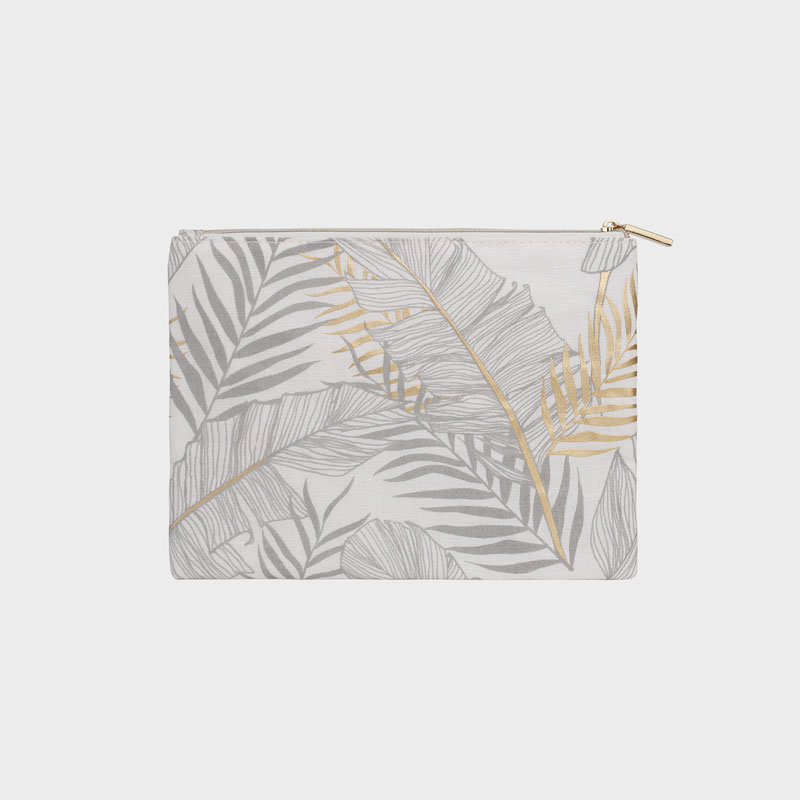 Flat Pouch Cosmetic Bag Pineapple Fiber - CNC133