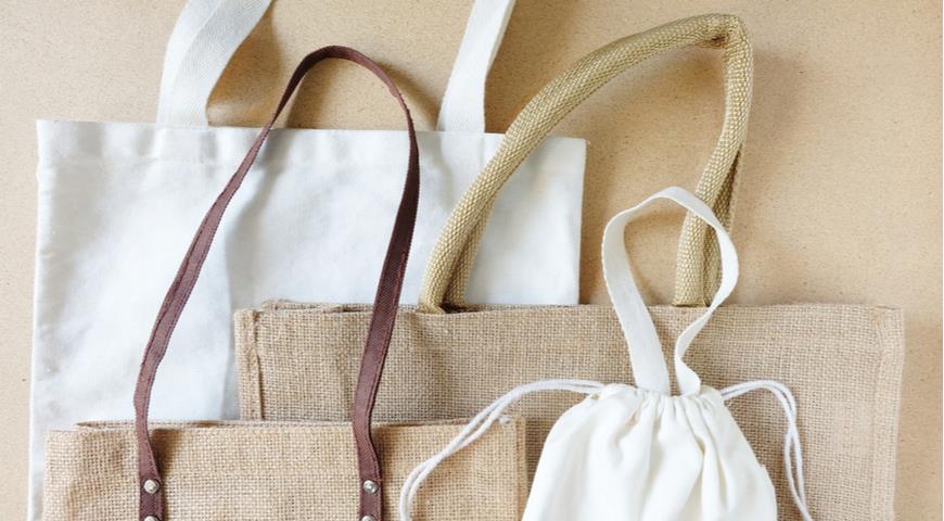 Improve your life and the environment with reusable bamboo fiber bags