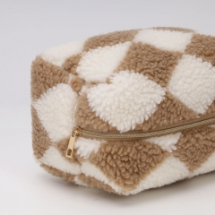 Essential Pouch Cosmetic Bag RPET Polyester Sherpa - CBR255