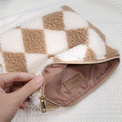 Essential Pouch Cosmetic Bag RPET Polyester Sherpa - CBR256