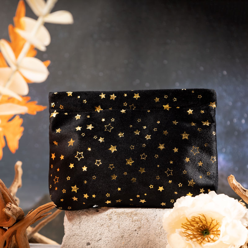 Small Pouch Cosmetic Bag RPET Velvet - CBR253