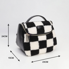Travel Pouch Cosmetic Bag RPET Polyester Sherpa - CBR258