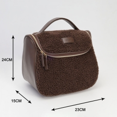 Travel Pouch Cosmetic Bag RPET Polyester Sherpa - CBR262