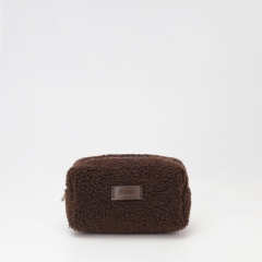 Small Pouch Cosmetic Bag RPET Polyester Sherpa - CBR265