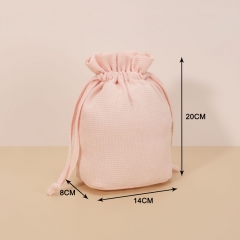 Essential Pouch Drawstring Bag 100% Cotton - CBC127