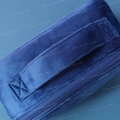 Small Pouch Makeup Case Recycled Velvet - CBR230