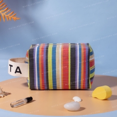 Small Pouch Cosmetic Bag PVC Mesh - CBT225