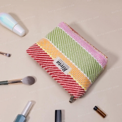 Essential Pouch Cosmetic Bag Cotton Thread Woven - CBO090