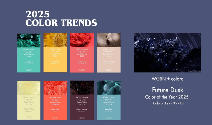 2025 COLOR TRENDS