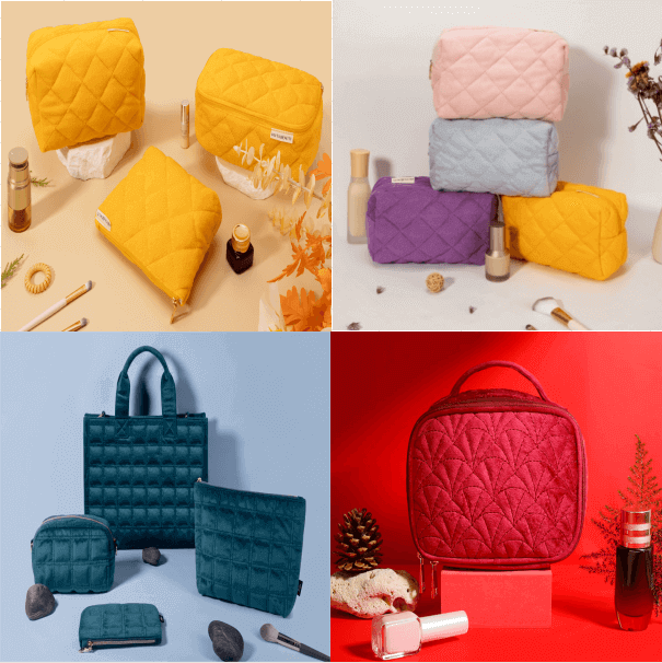 Top 6 Quilted Makeup Bag Manufacturers in China