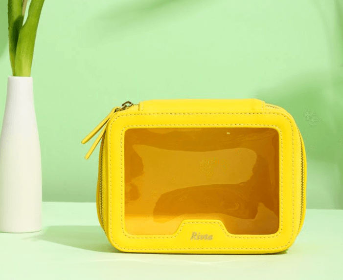 Recycled PVB waterproof cosmetic bag