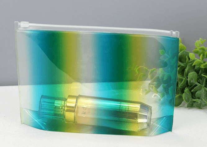 clear cosmetic makeup bag