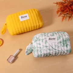 Small Pouch Cosmetic Bag Cotton Gauze - CBC183