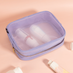 Transparent Cosmetic Bag Made Of Bamboo Fiber - CBT251