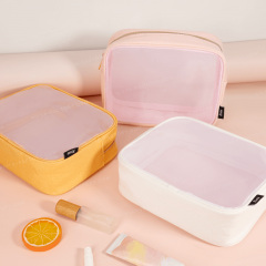 Transparent Cosmetic Bag Made Of Bamboo Fiber - CBT251