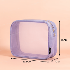Transparent Cosmetic Bag Made Of Bamboo Fiber - CBT251