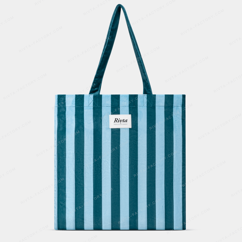 Everyday Shopping Totebag Recycled Velvet - HAB146