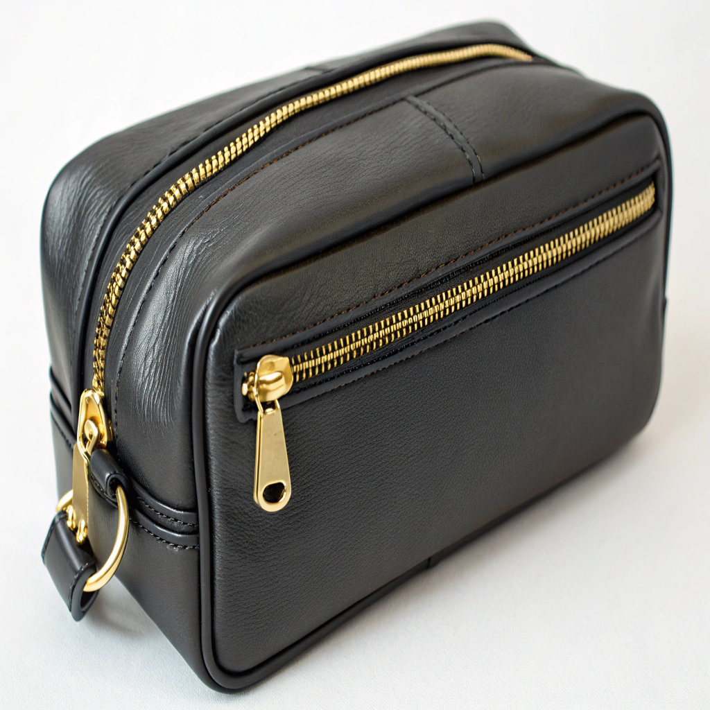 Premium PU Vegan Leather Toiletry Bag