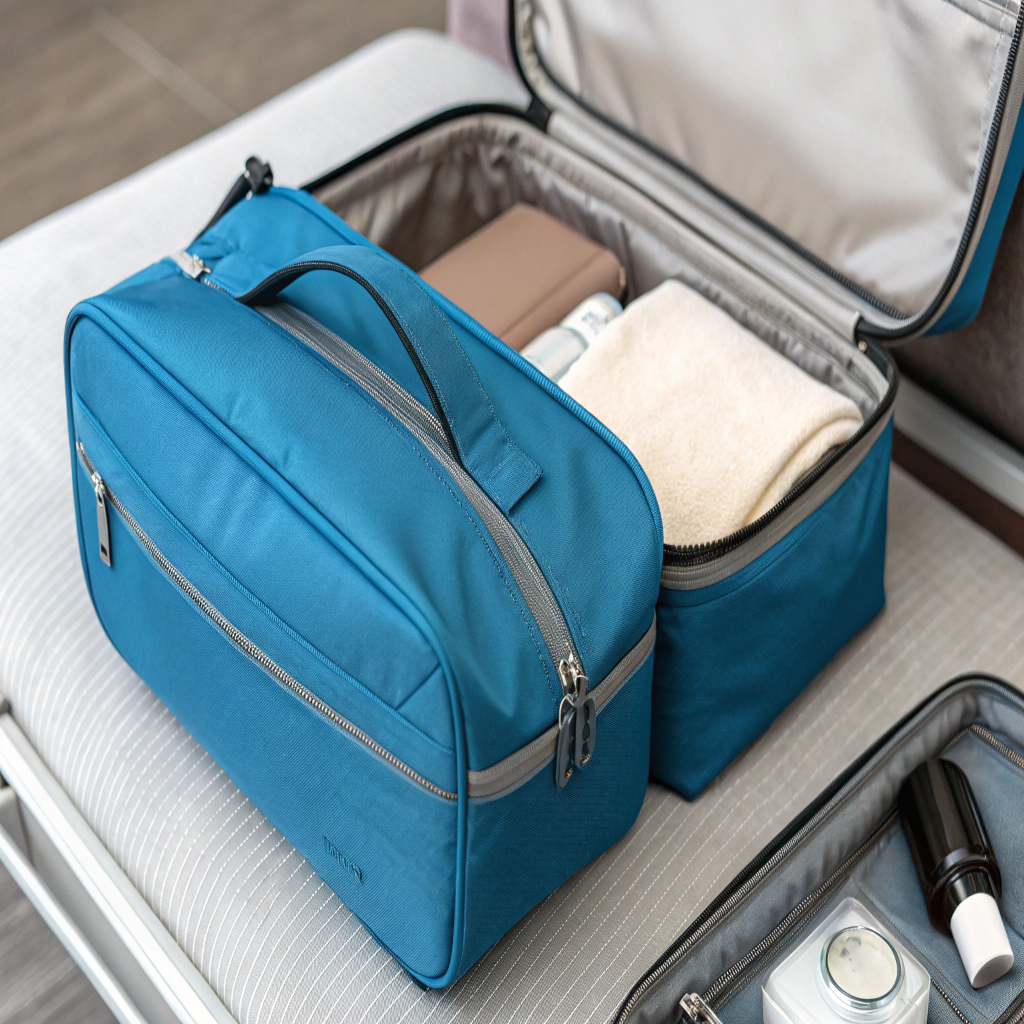 Durable Nylon Toiletry Bag for Travel