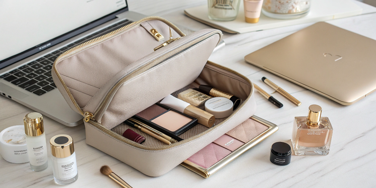 Toiletry Bag for a Modern Professional Woman Toiletry Bag for a Modern Professional Woman