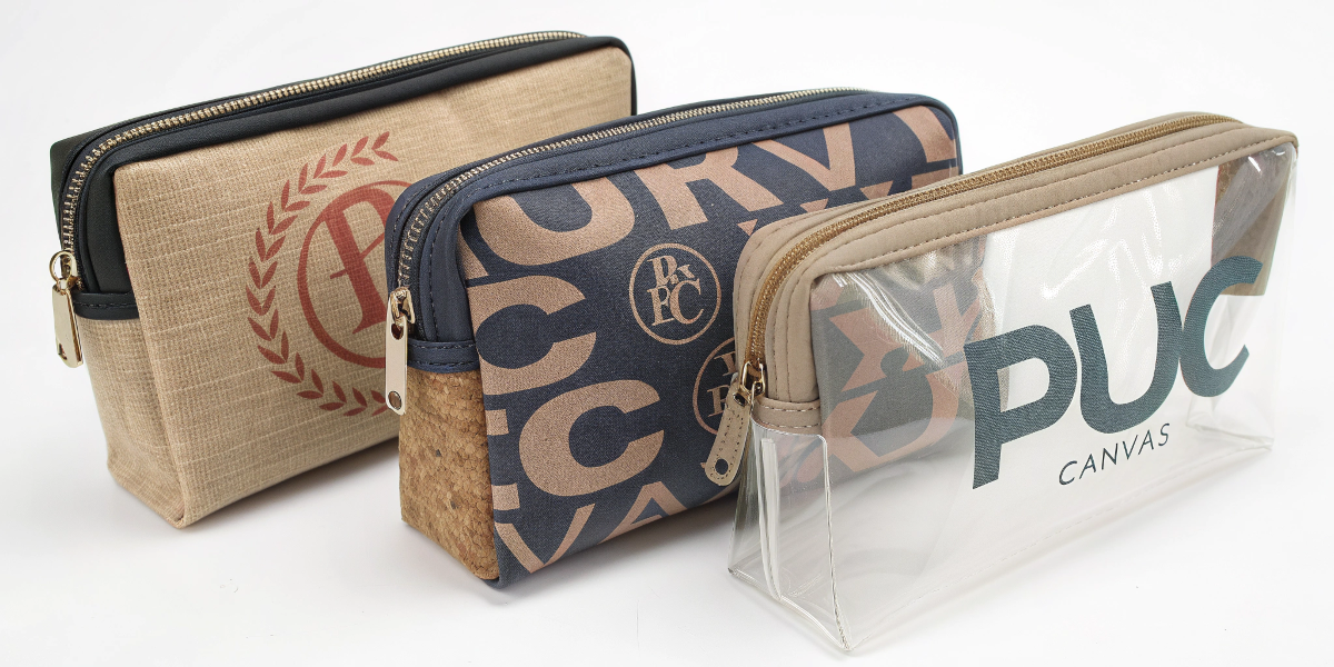 Branding on Different Makeup Bag Materials