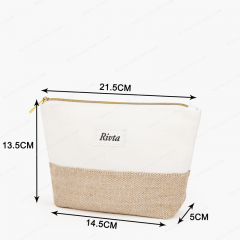 Recycled Cosmetic Bag With Paper Sleeve - CBC209