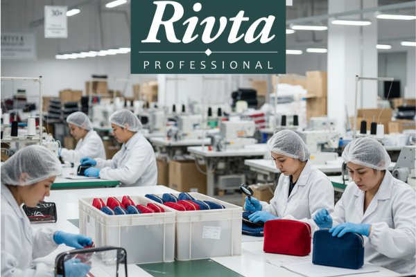 Rivta team at Cosmopack Asia booth